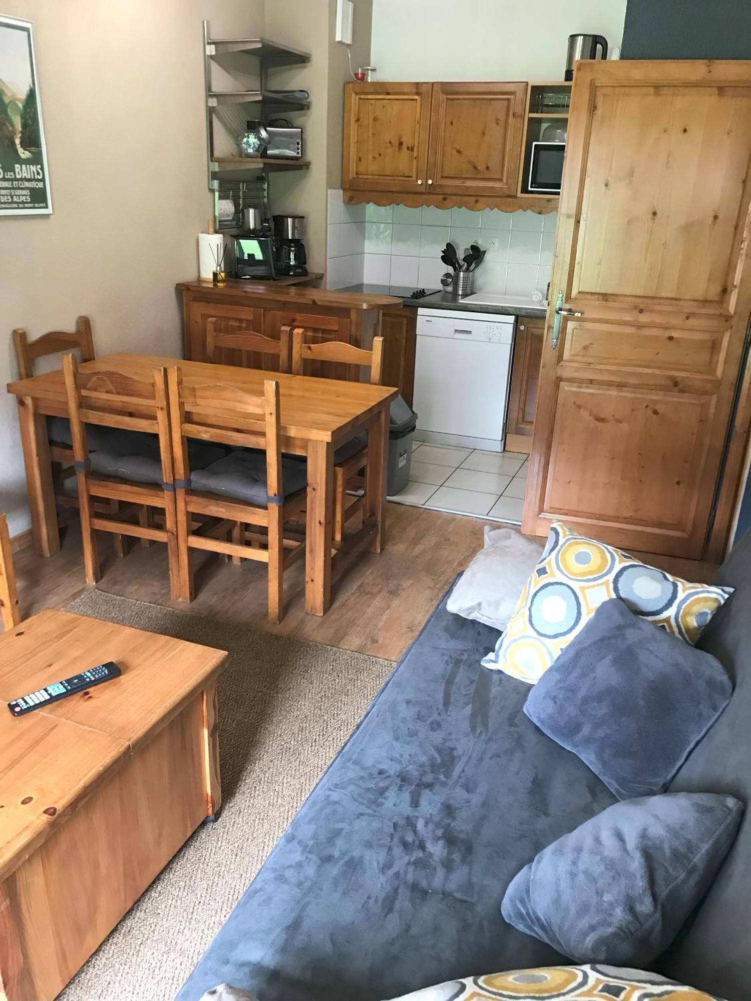 Appartement T2+Cabine Independante Au Depart Des Telecabines Saint-Gervais/Bettex/Mont D'Arbois מראה חיצוני תמונה