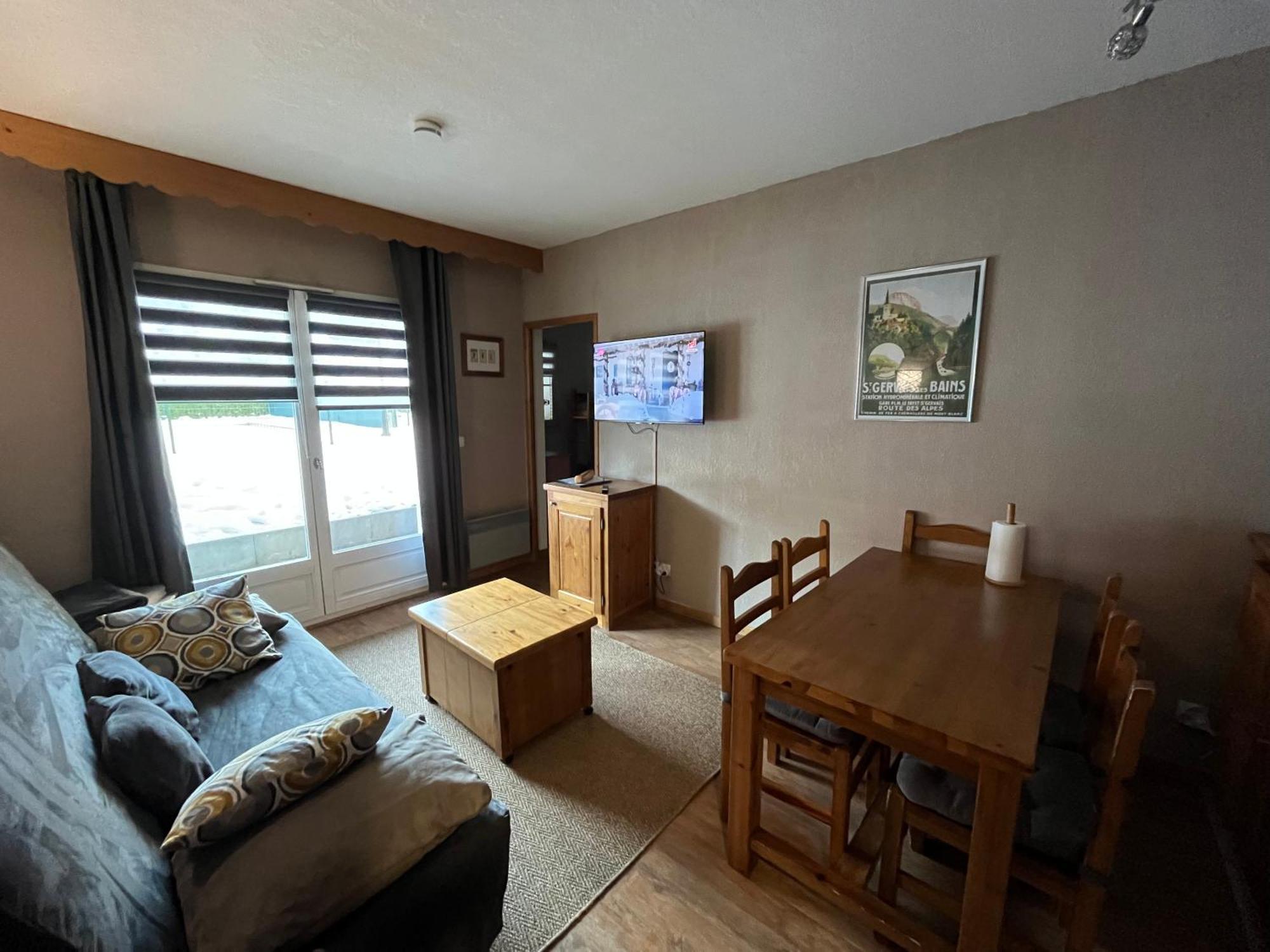 Appartement T2+Cabine Independante Au Depart Des Telecabines Saint-Gervais/Bettex/Mont D'Arbois מראה חיצוני תמונה