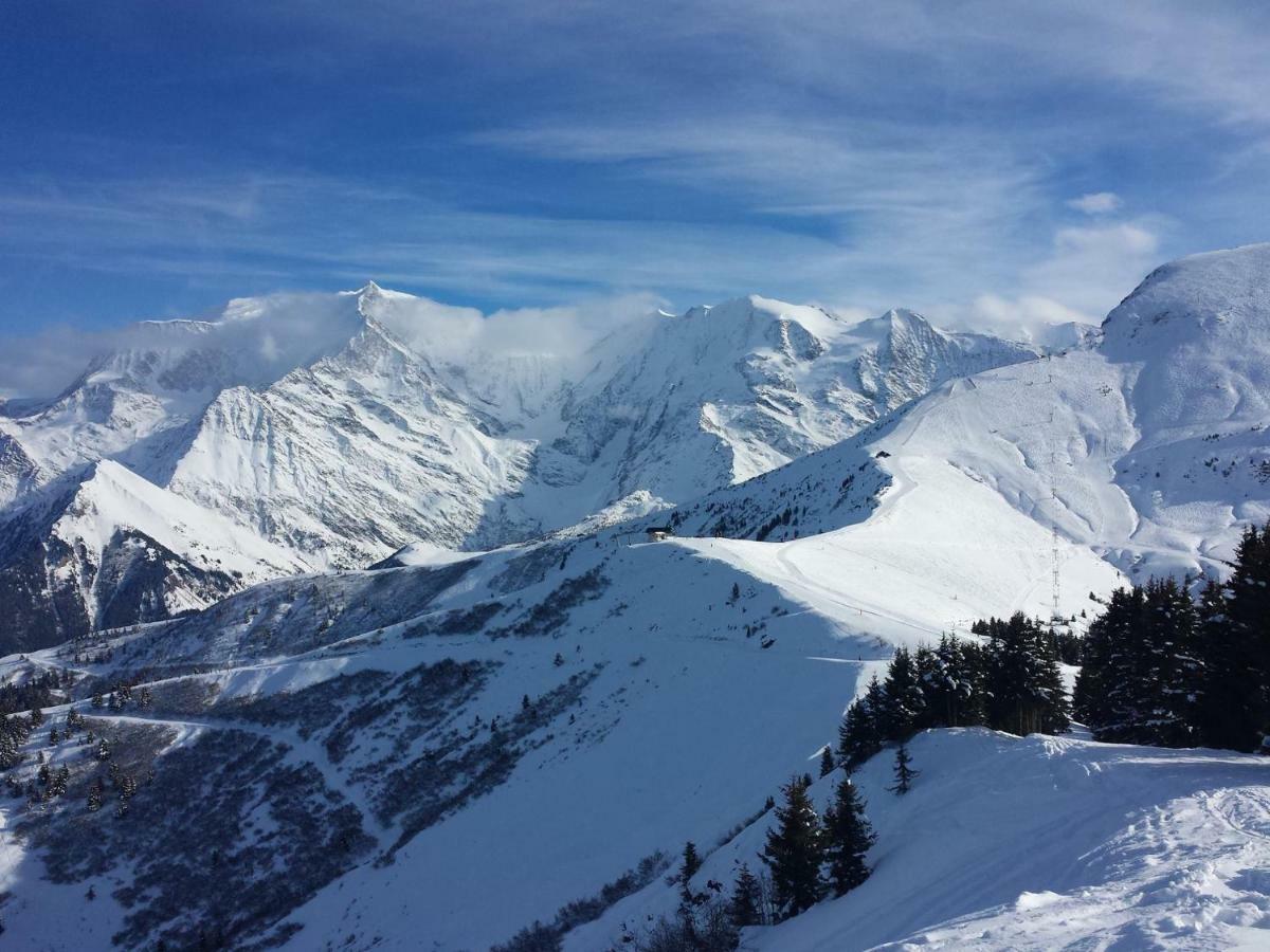 Appartement T2+Cabine Independante Au Depart Des Telecabines Saint-Gervais/Bettex/Mont D'Arbois מראה חיצוני תמונה