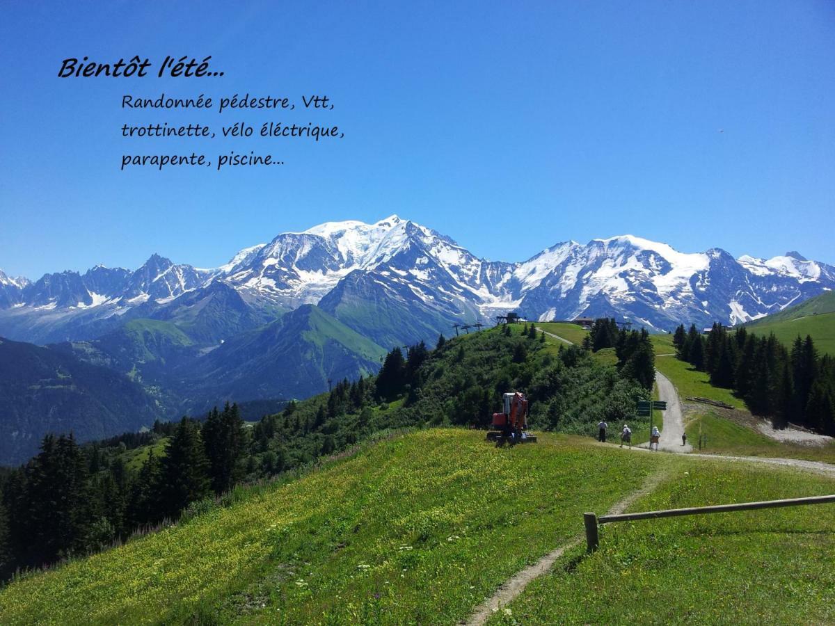 Appartement T2+Cabine Independante Au Depart Des Telecabines Saint-Gervais/Bettex/Mont D'Arbois מראה חיצוני תמונה