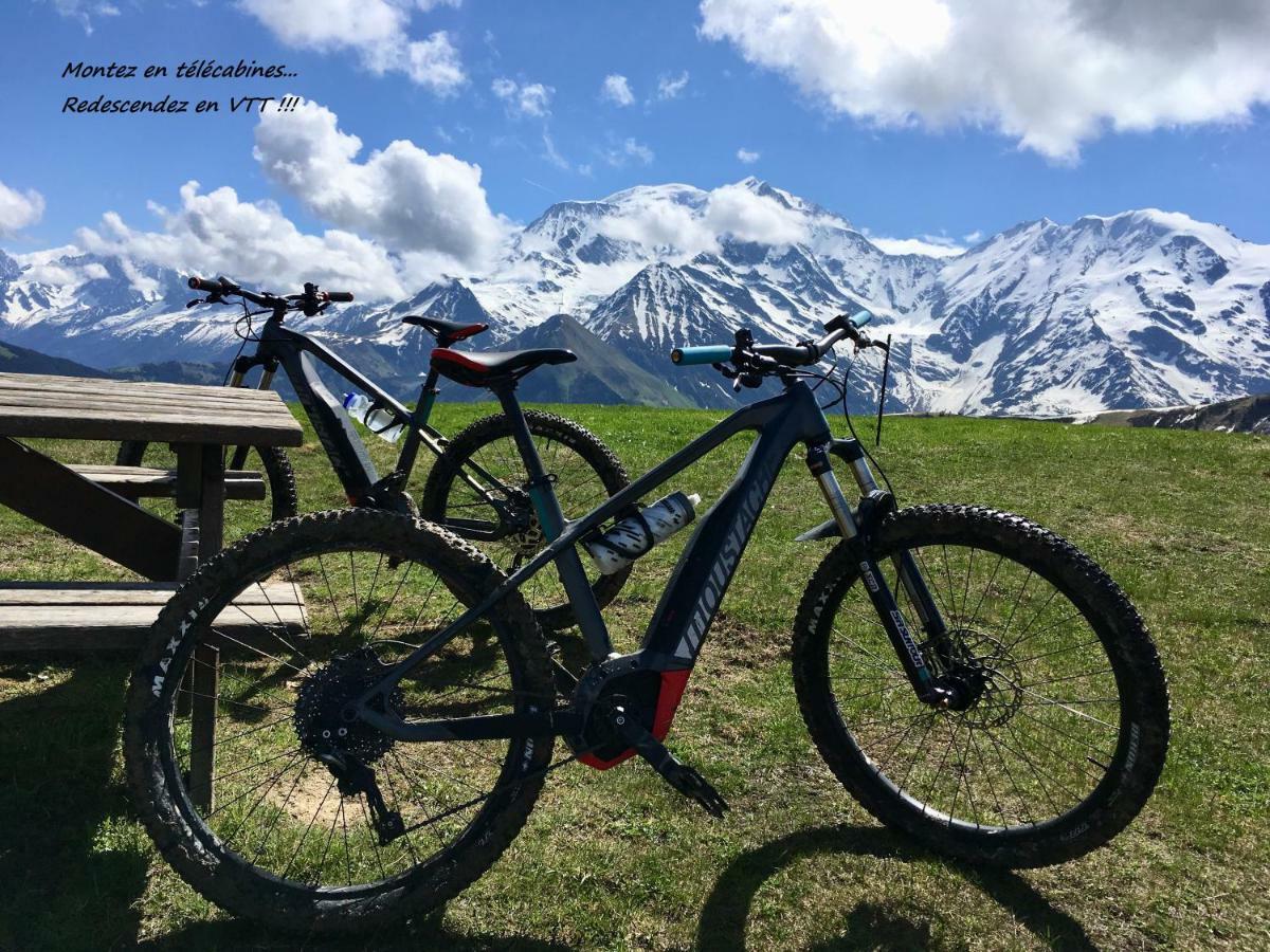Appartement T2+Cabine Independante Au Depart Des Telecabines Saint-Gervais/Bettex/Mont D'Arbois מראה חיצוני תמונה