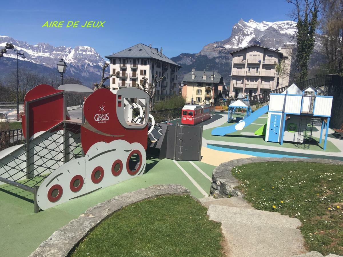 Appartement T2+Cabine Independante Au Depart Des Telecabines Saint-Gervais/Bettex/Mont D'Arbois מראה חיצוני תמונה