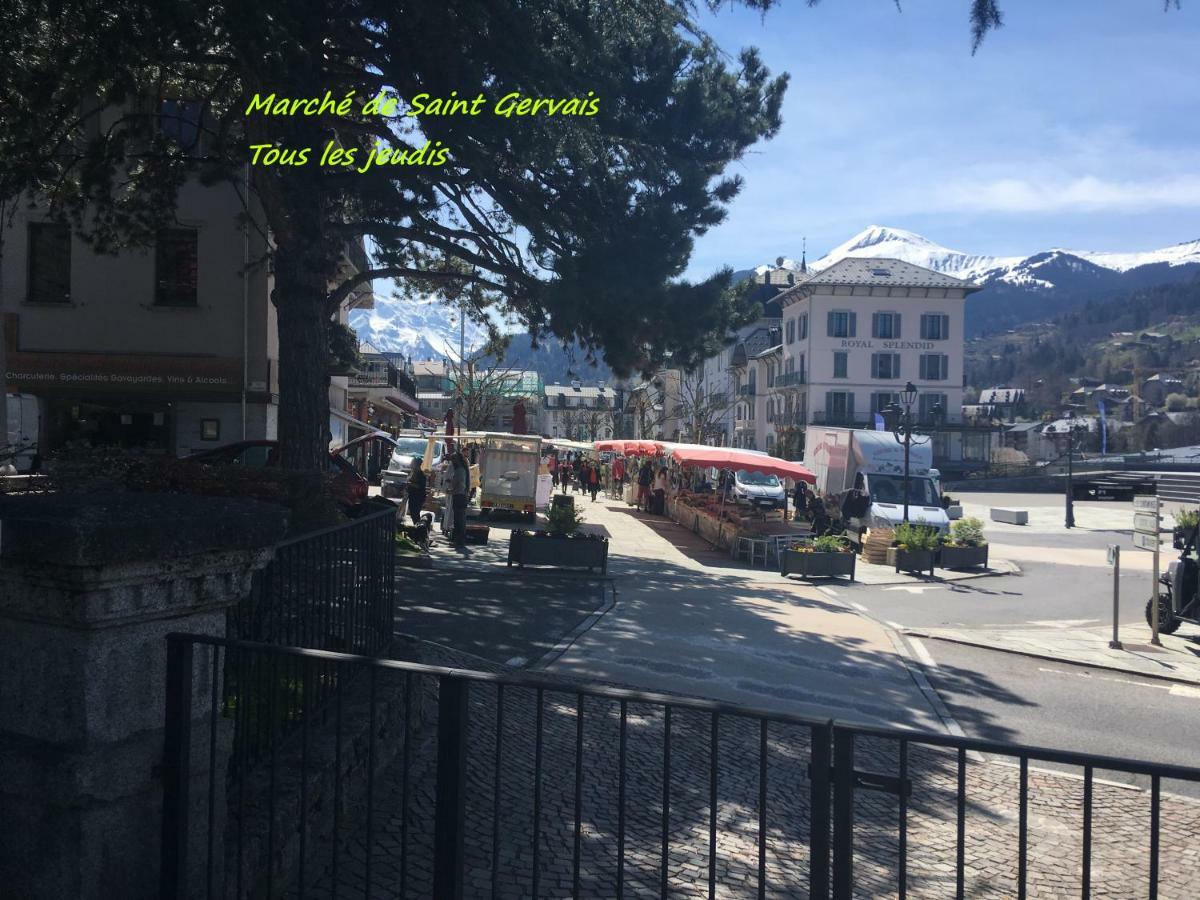 Appartement T2+Cabine Independante Au Depart Des Telecabines Saint-Gervais/Bettex/Mont D'Arbois מראה חיצוני תמונה