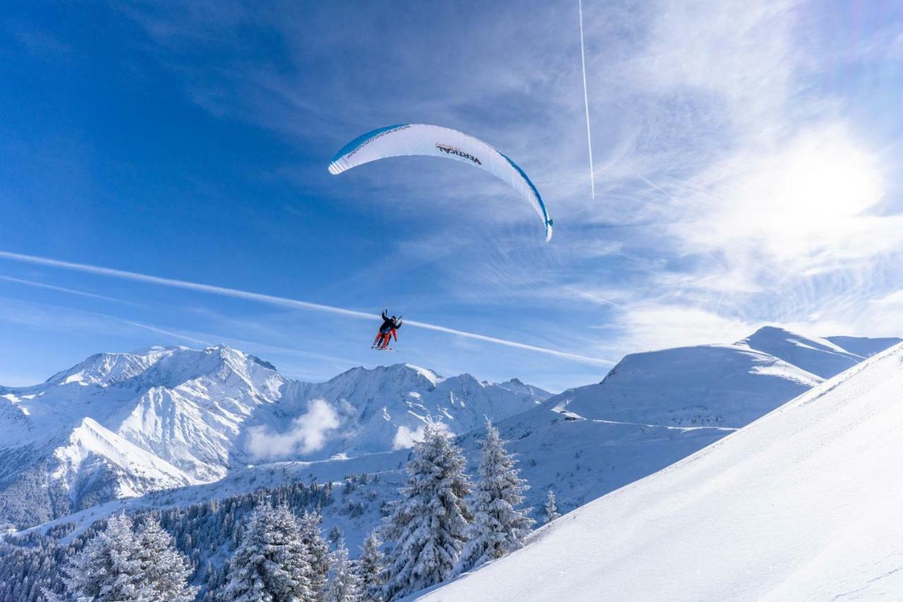 Appartement T2+Cabine Independante Au Depart Des Telecabines Saint-Gervais/Bettex/Mont D'Arbois מראה חיצוני תמונה